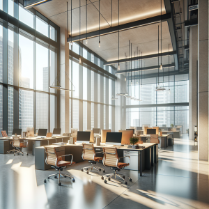 עיצוב משרד מודרני ויעיל בבנייני משרדים חדשים